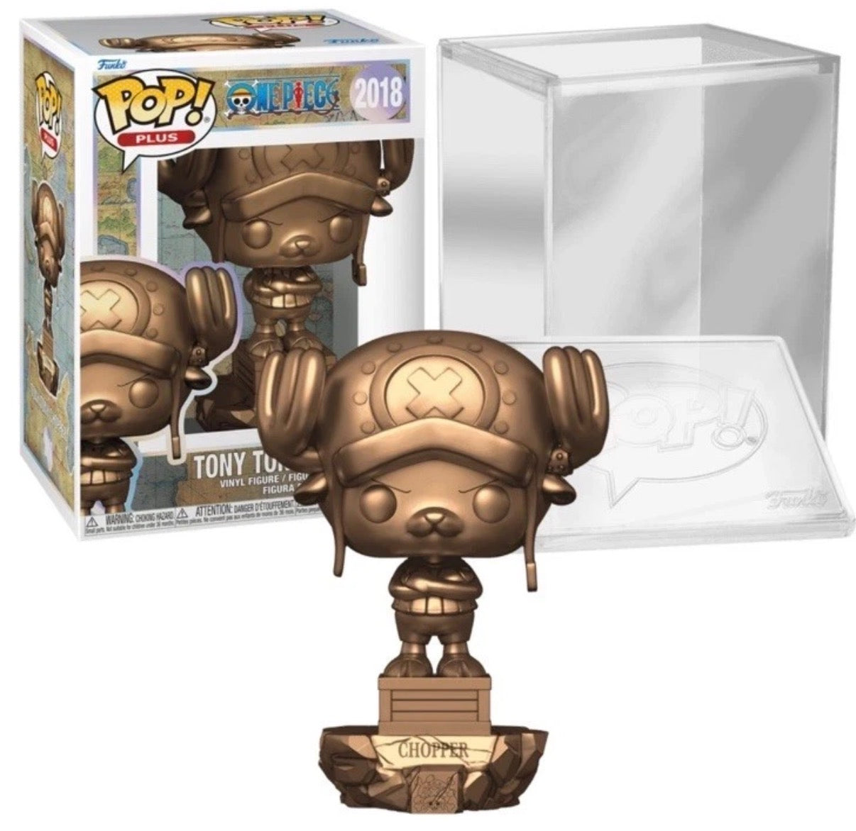 Funko Pop! Plus: One Piece Tony Tony Chopper #2018 Bronze Metallic (Funko Exclusive)