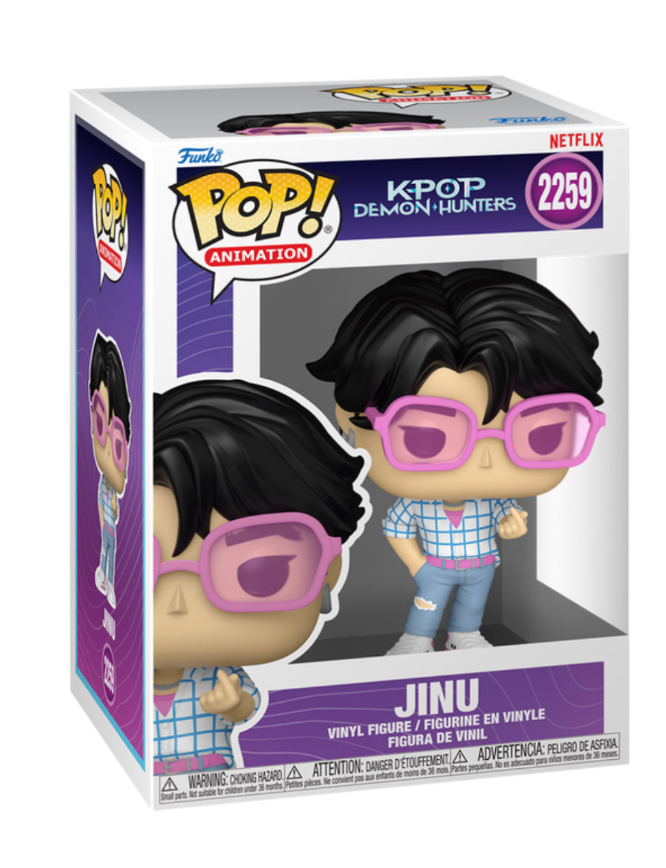 Funko Pop! Kpop Demon Hunters Hunter Jinu Vinyl Figure