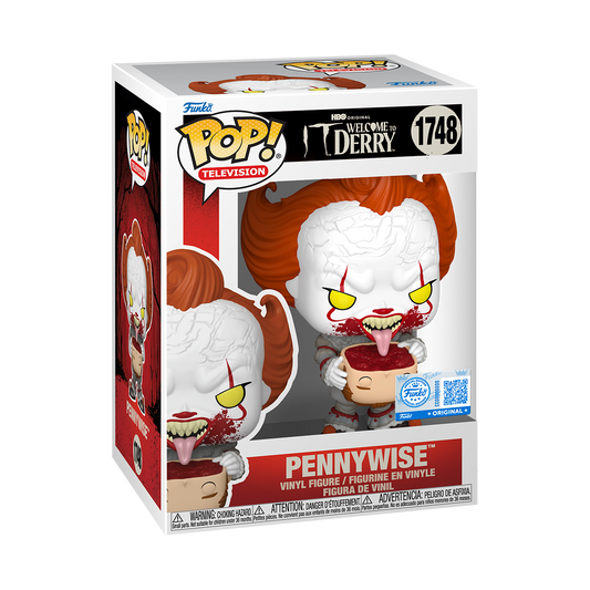 Funko Pop! Pennywise #1748 IT Welcome to Derry Funko Exclusive