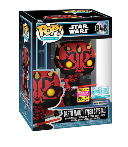 Funko Pop! Darth Maul #848 Kyber Crystal SDCC Exclusive