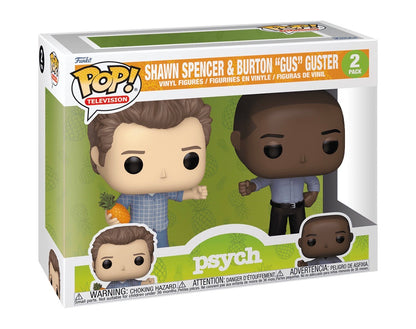 Shawn Spencer & Burton "Gus" Guster Psych Funko Pop 2-Pack Television USA TV