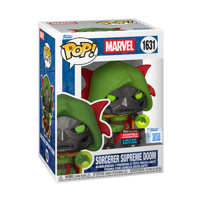 Funko Pop! Marvel Sorcerer Supreme Doom #1631 Funko Exclusive 2026 Fall Convention Limited Edition