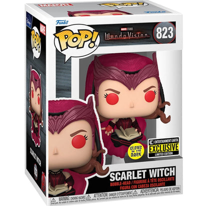 Funko Pop! WandaVision Scarlet Witch Glow-in-The-Dark EE Exclusive