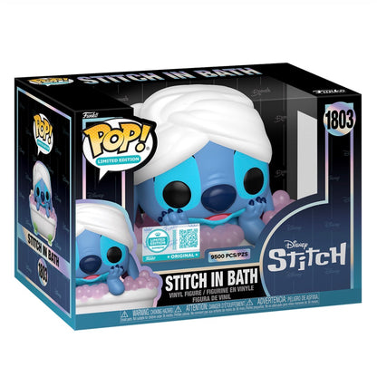 Funko POP! Stitch In Bath #1803 LE 9500 Funko Shop Exclusive