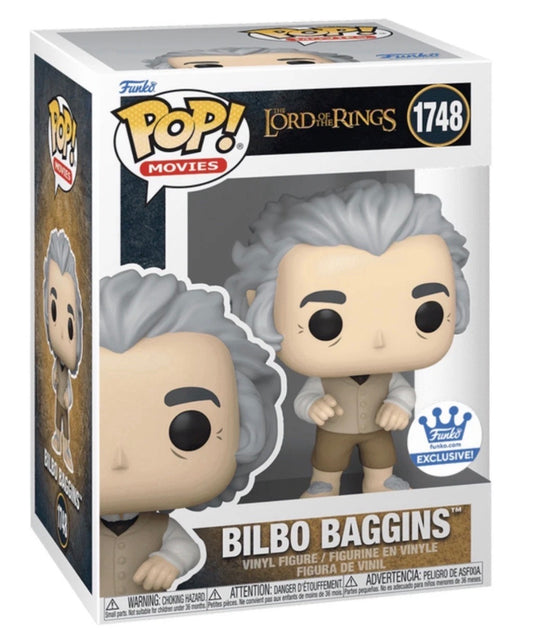 Funko Pop! Lord of the Rings Bilbo Baggins #1748 Funko Shop Exclusive