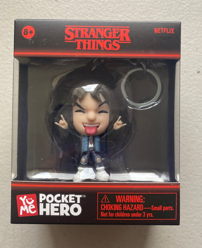 YuMe Pocket Hero Stranger Things Key Chain Bag Charm
