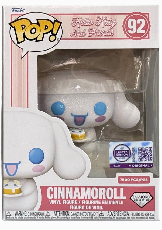 Funko Pop! Hello Kitty & Friends Cinnamoroll (Diamond LE 7500 PCS) #92