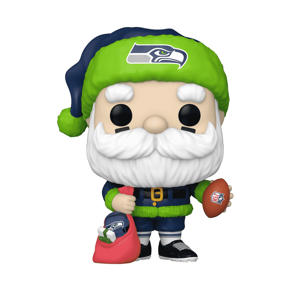 Funko Pop! Seattle Seahawks Seahawks Santa #197 Fanatics Exclusive