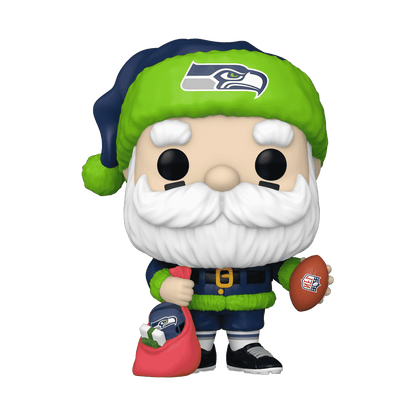 Funko Pop! Seattle Seahawks Seahawks Santa #197 Fanatics Exclusive
