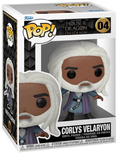 Funko Pop! House of the Dragon Corlys Velaryon #04 Vinyl Figure Vaulted