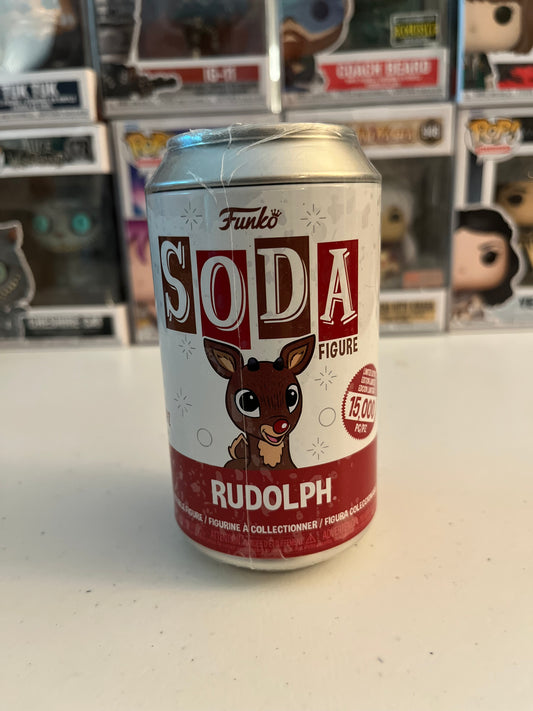 Funko Vinyl Soda Rudolph the Rednose Reindeer Rudolph Common