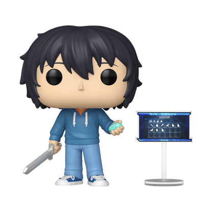 Solo Leveling Sung Jinwoo (E-Rank) with Inventory Anime Expo Shared Exclusive Vinyl Figure