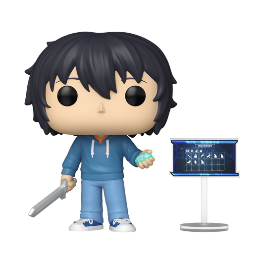 Solo Leveling Sung Jinwoo (E-Rank) with Inventory Anime Expo Shared Exclusive Vinyl Figure