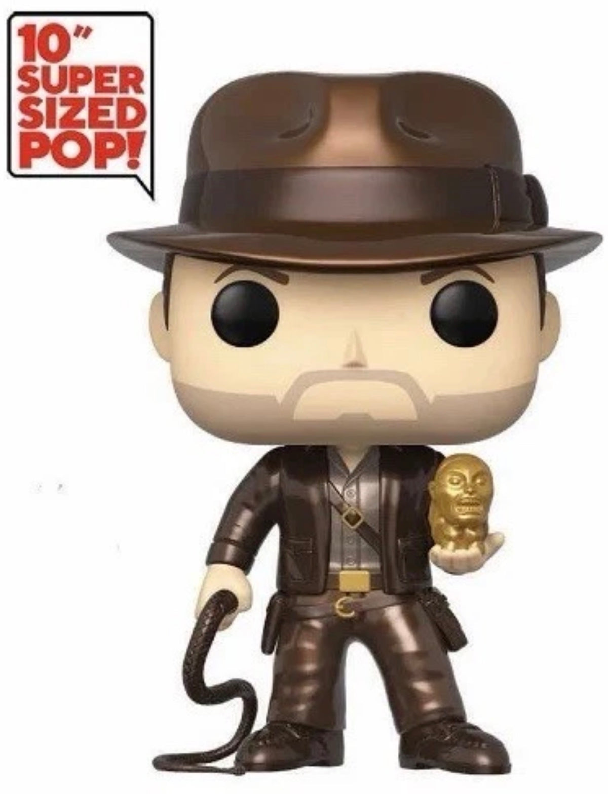 Disney Pop! Vinyl Figure Indiana Jones with Idol Metallic 10" ECCC Exclusive 885