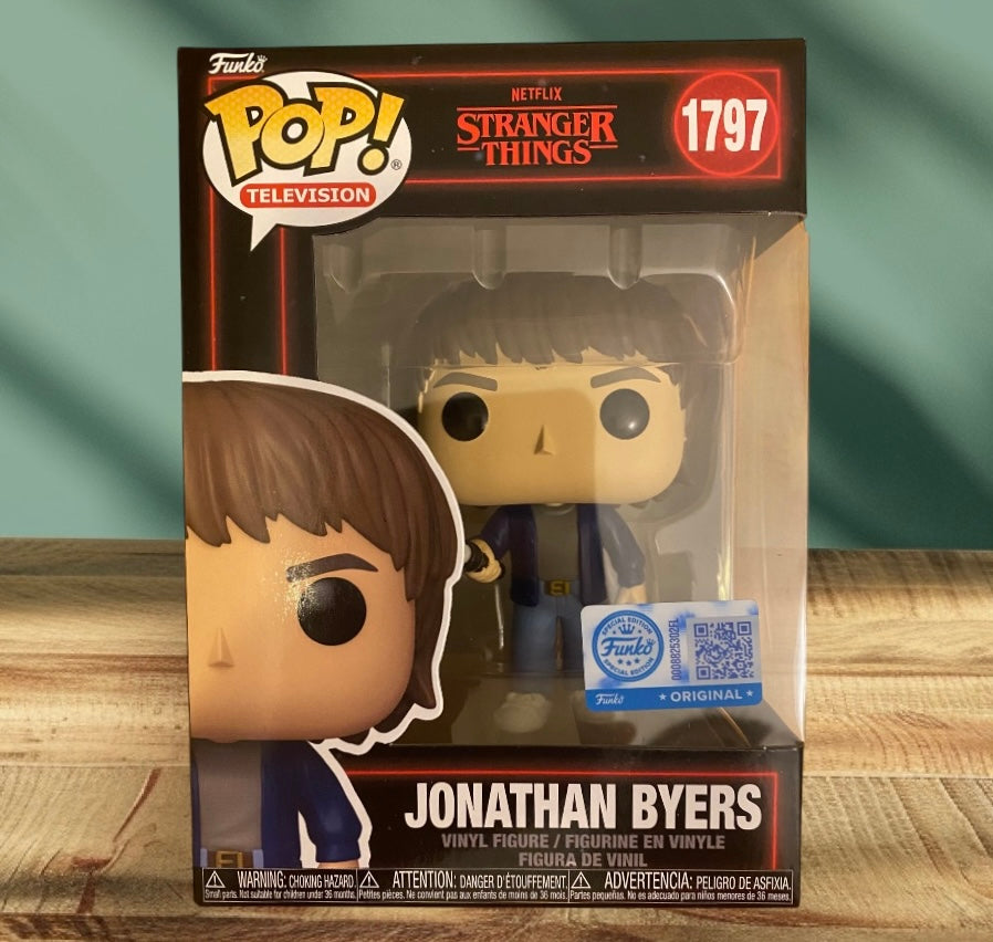 Stranger Things Jonathan Byers Exclusive Funko Pop! Vinyl Figure