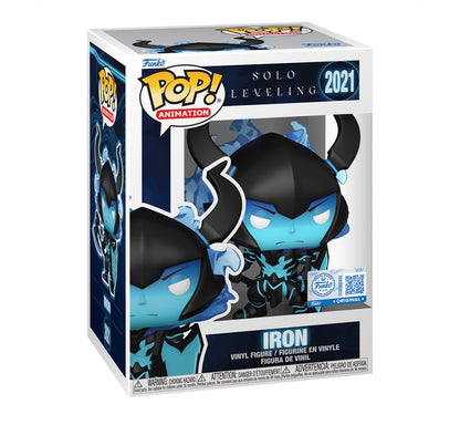 Funko Pop! Animation Solo Leveling Iron Chase Funko and Common Bundle #2021 Amazon Exclusive