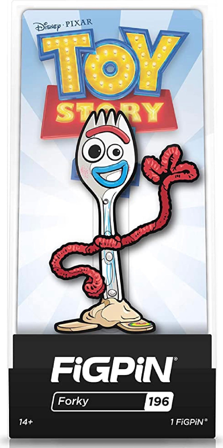 FiGPiN Disney Pixar Toy Story Forky #196 Retired Enamel Pin