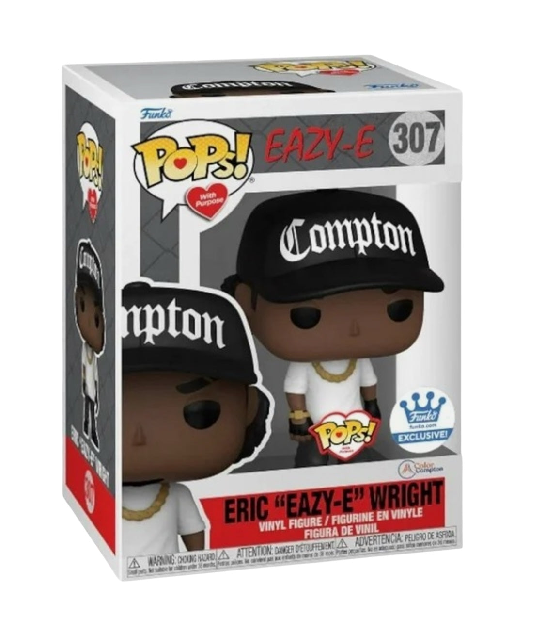 Funko Pop! Rocks Eric Eazy-E Wright - Pops With Purpose Exclusive Vinyl Figure