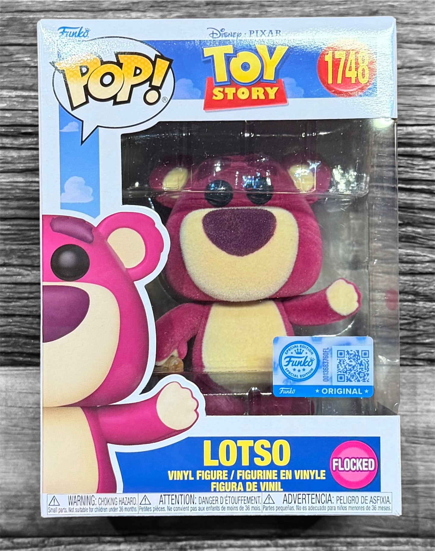 Lotso #1748 Funko Flocked Exclusive Figure Toy Story