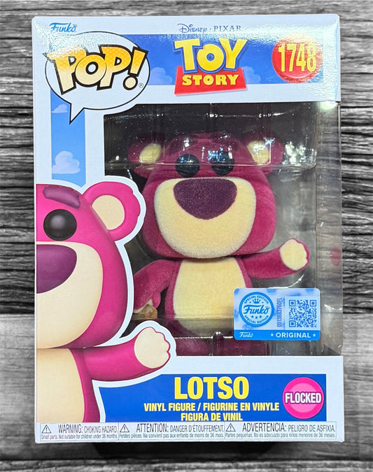 Lotso #1748 Funko Flocked Exclusive Figure Toy Story