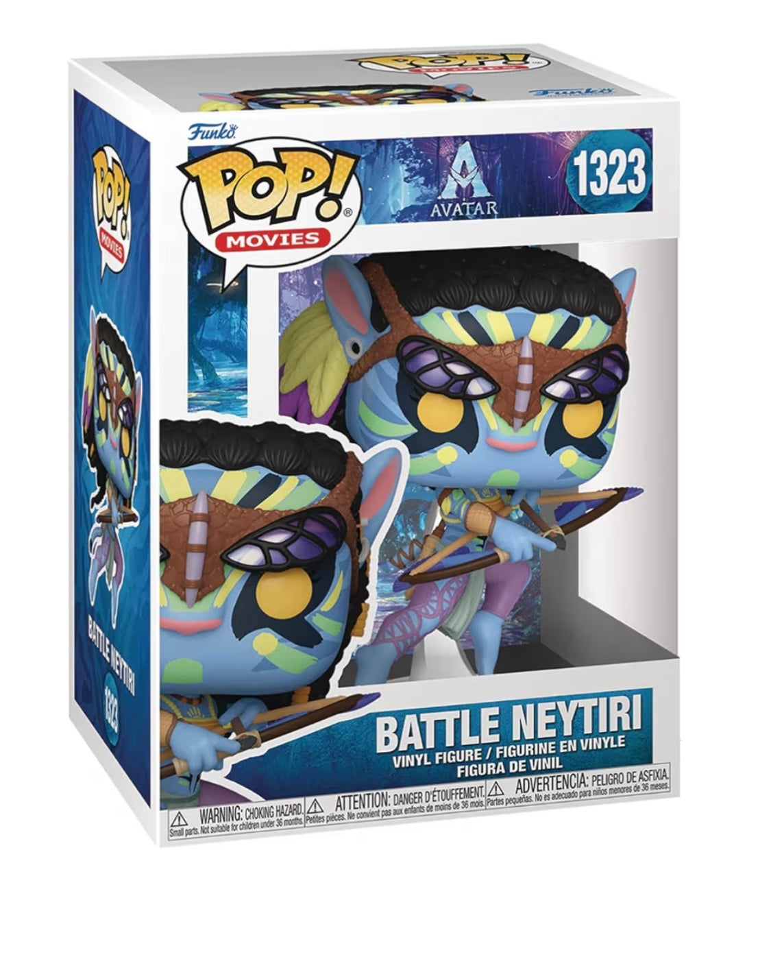 Funko Pop Movies Disney Avatar Battle Neytiri Vinyl Figure-New