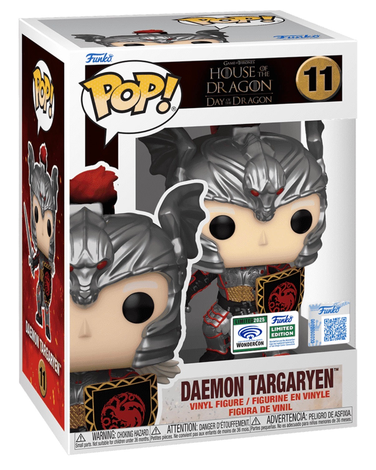 Funko Pop! House of the Dragon Daemon Targaryen #11 (WonderCon 2025 Limited Edition Exclusive)