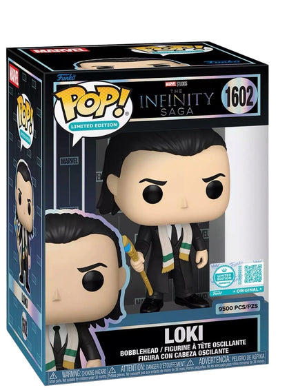 Funko Pop! Loki #1602 Marvel Infinity Saga Limited Edition 9500 pieces