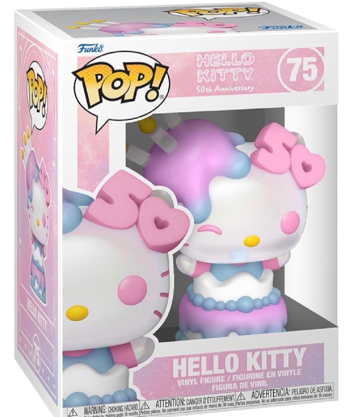 Funko Pop! Sanrio: Hello Kitty 50th Anniversary Hello Kitty in Cake #75