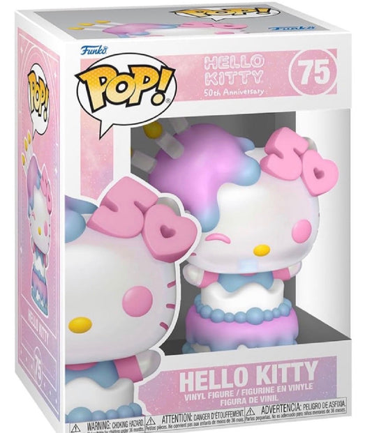 Funko Pop! Sanrio: Hello Kitty 50th Anniversary Hello Kitty in Cake #75