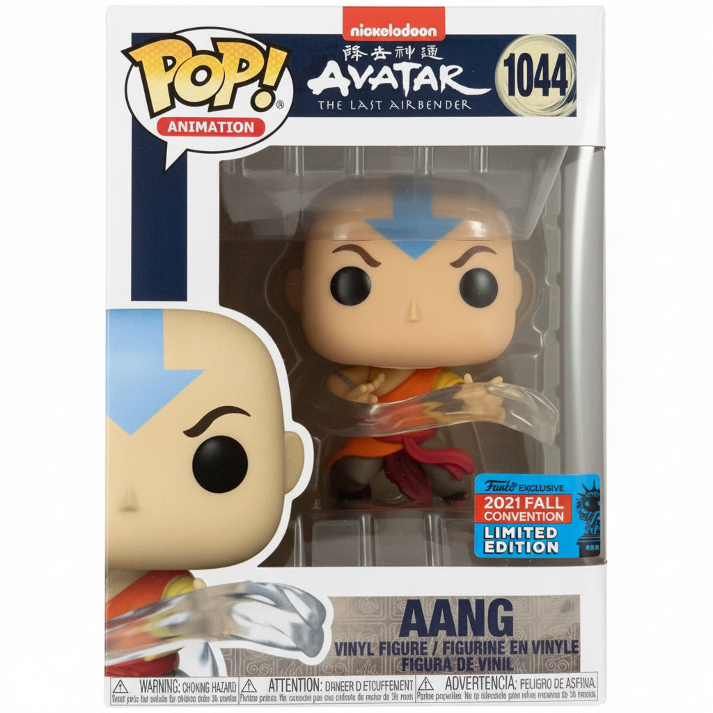 Aang Airbending #1044 Funko Pop! Vinyl NYCC 2021 Avatar The Last Airbender