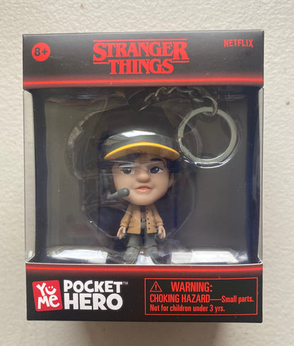 YuMe Pocket Hero Stranger Things Key Chain Bag Charm