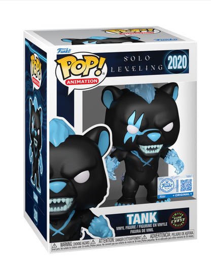 EXCLUSIVE LE CHASE GLOW BUNDLE Tank Solo Leveling Funko Pop #2020 Anime