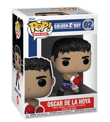 Funko Pop! Boxing: Golden Boy Oscar De La Hoya #02 Vinyl Figure