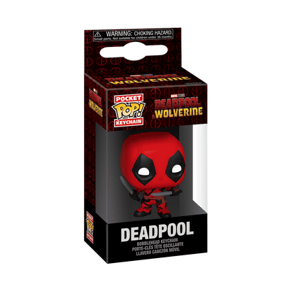 Pocket Pop! Keychain Deadpool with Sword Marvel Deadpool & Wolverine