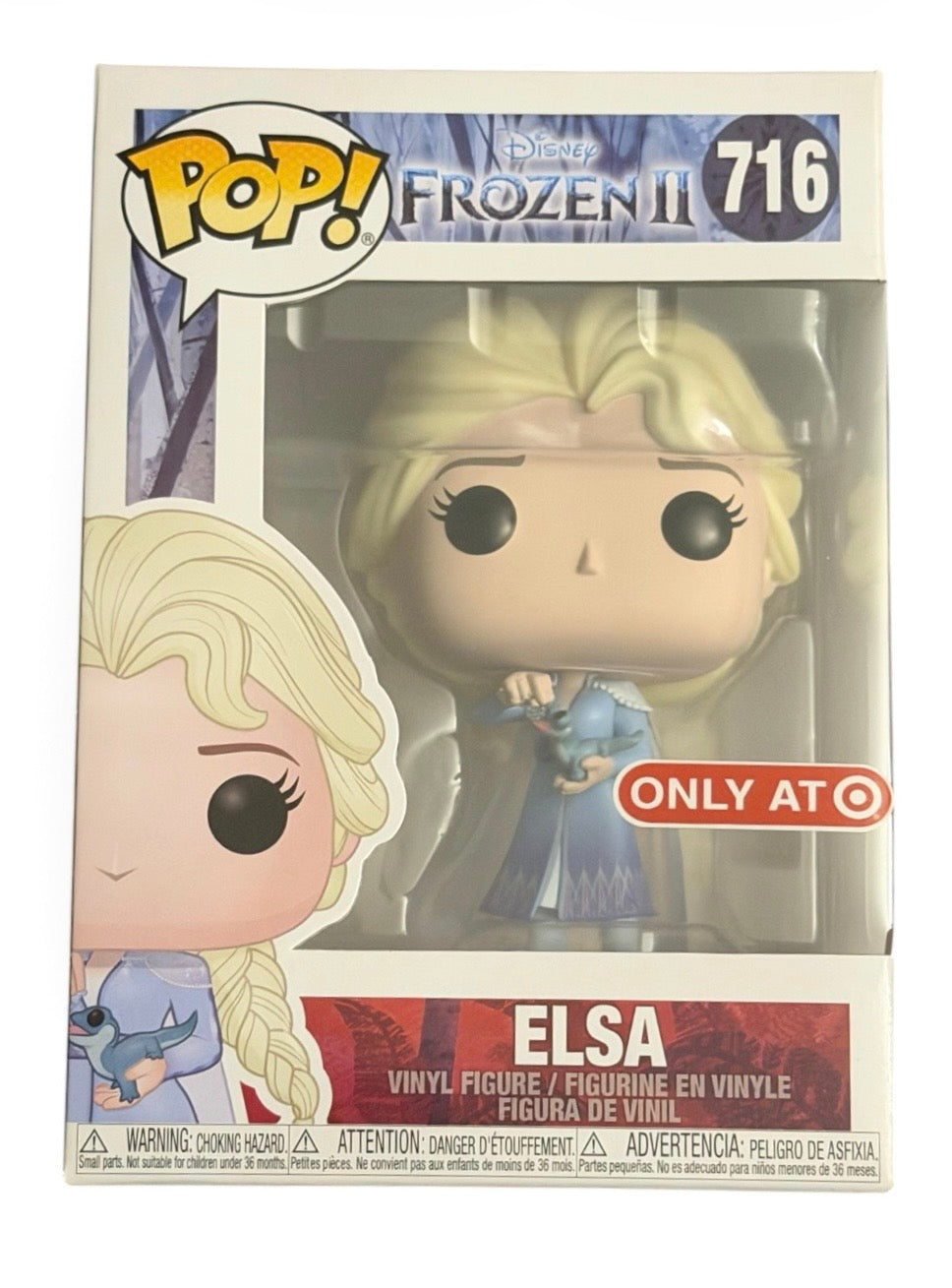 Funko Pop! Disney Frozen II Elsa with Bruni #716 Exclusive Vaulted