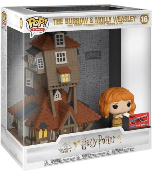 Funko Pop! Town: Harry Potter The Burrow and Molly Weasley Fall Convention 2020