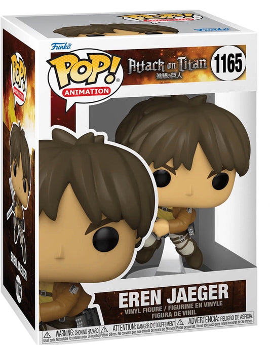 Funko Pop! Eren Yeager #1165 Attack on Titan Vaulted