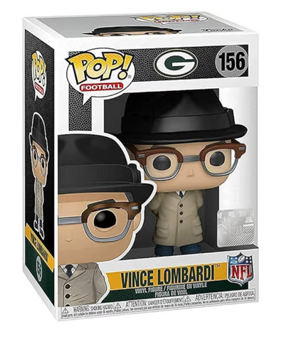 NFL: Legends - Vince Lombardi #156 Green Bay Packers Funko Pop! Vinyl