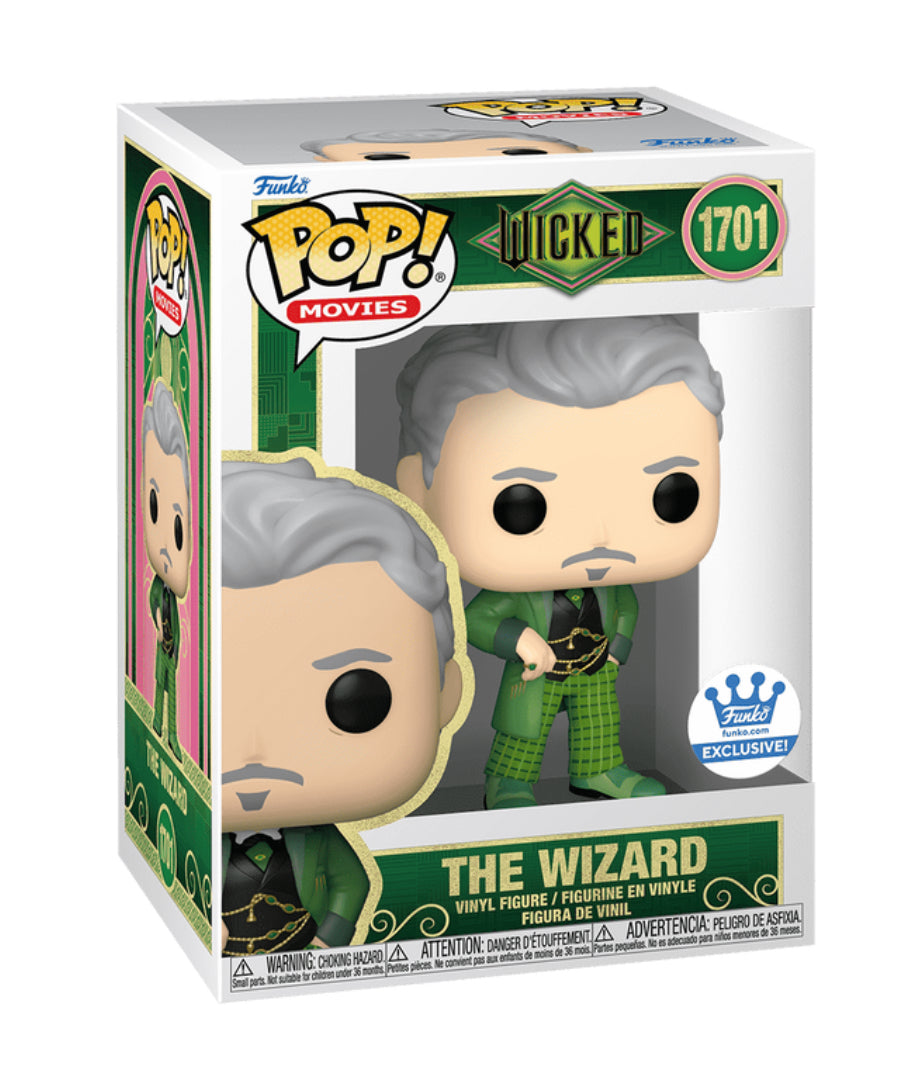 Funko Pop! Movies Wicked The Wizard Funko Shop Exclusive Vinyl Figure