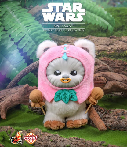 Star Wars Ewoks Cosbi Plush Keychain Collection - 1 Blind Box