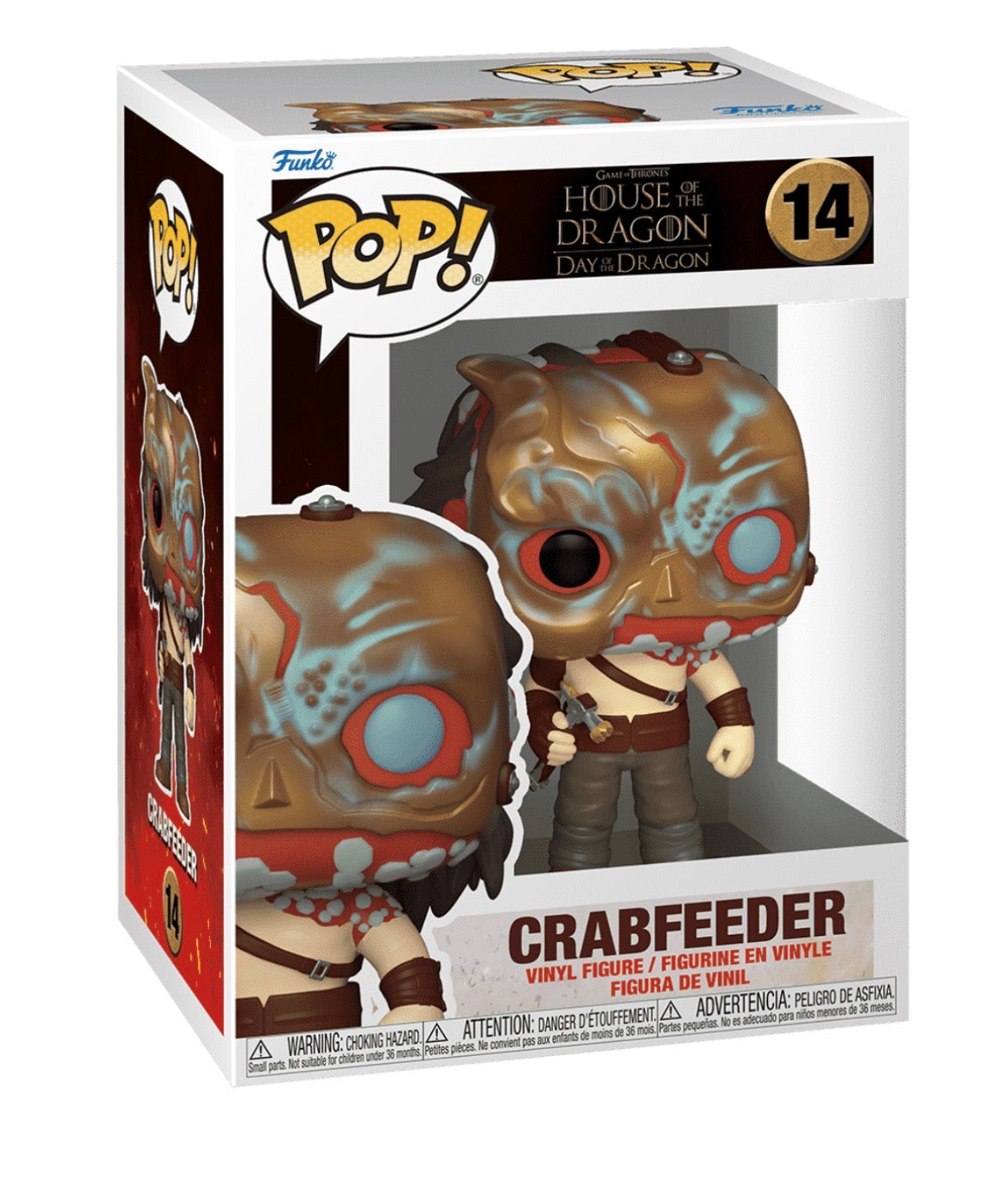 Funko Pop! House of the Dragon Crabfeeder #14 Vinyl Figure