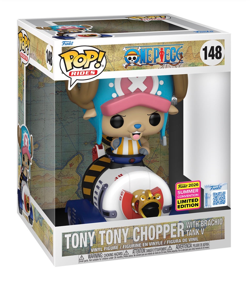 Funko Pop! Tony Tony Chopper #148 Brachio Tank SDCC Excl.