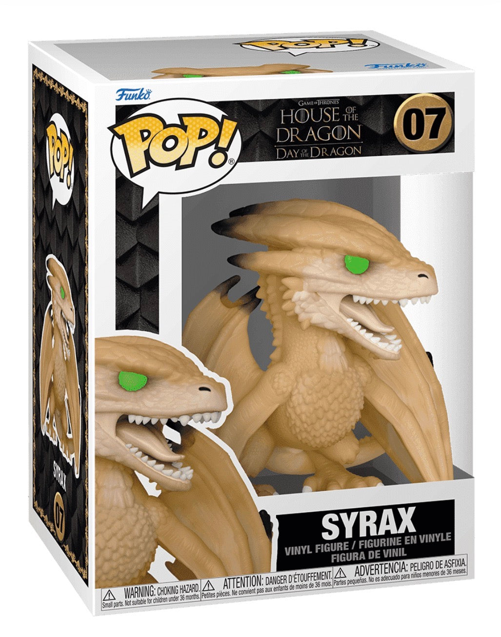 Funko Pop! House of the Dragon Syrax #07 Vinyl Figure