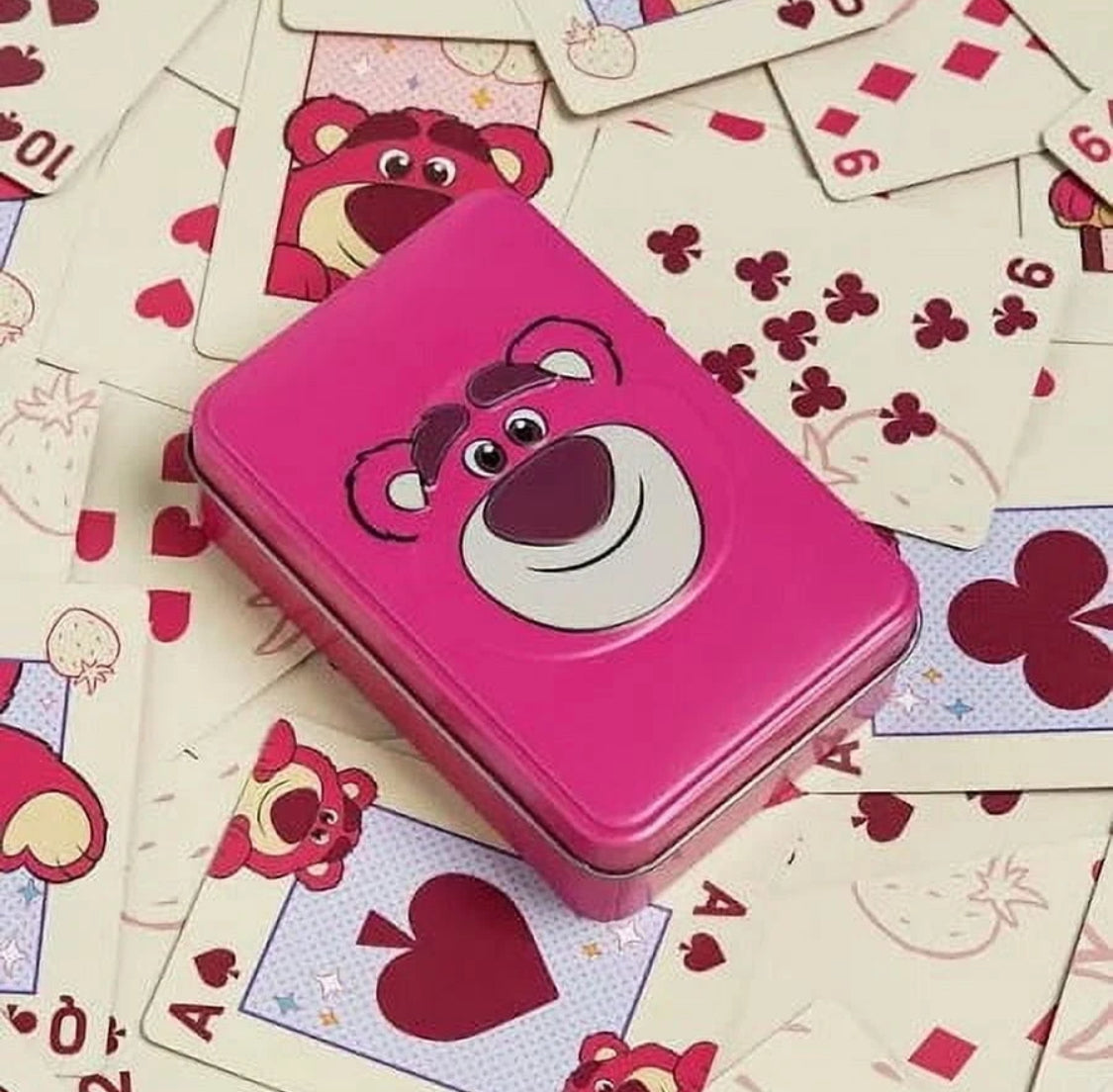 Disney PIXAR Toy Story Lotso Playing Cards Tin Box Set