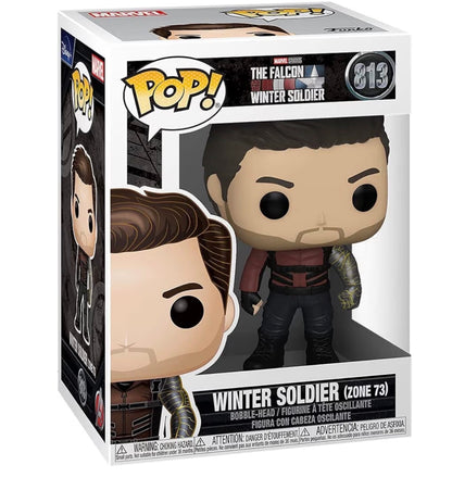 Funko Pop! Marvel: The Falcon and the Winter Soldier – Winter Soldier Zone 73 #813 Bobble-Head