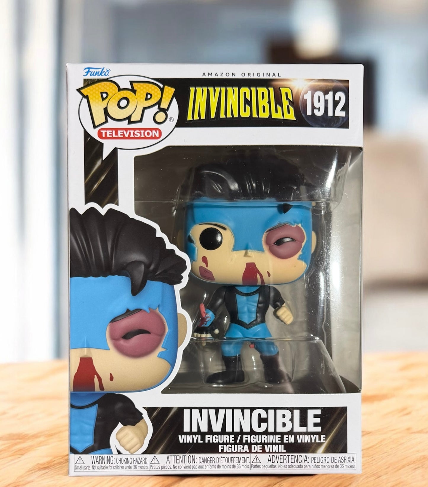 Invincible Conquest Battle Damaged Bloody Funko #1912
