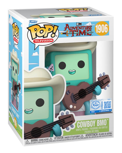 Funko Adventure Time Cowboy BMO with Guitar Exclusive Pop! Vinyl #1906