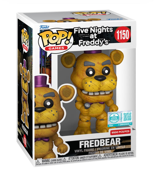 Funko Pop! Games: Five Nights at Freddy's Fredbear #1150 (Limited Edition Supreme Exclusive 9500 pcs)