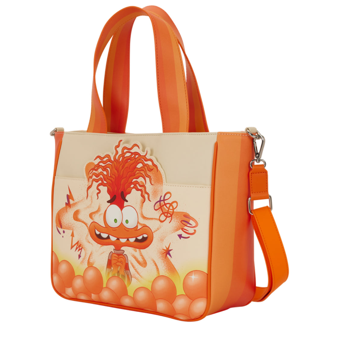 Inside Out 2 Anxiety Tote Bag with Coin Bag