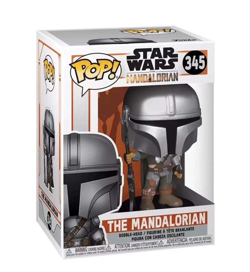 Funko Pop! Star Wars: The Mandalorian – The Mandalorian #345 Vinyl Figure